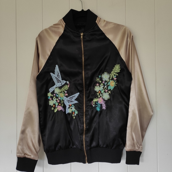 Asos Brave Soul Tall Bomber Jacket - Picture 5 of 8